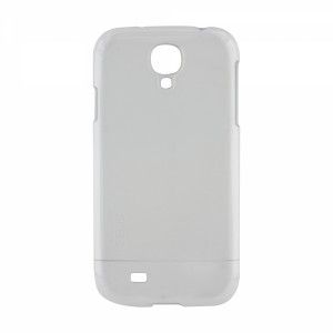 Nettech Samsung Galaxy i9500 S4 Uyumlu Arka Koruma Arka Koruma Kılıf (Beyaz) NT-15653
