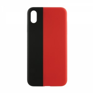 Nettech Apple iPhone XS Max Uyumlu Manyetik Nature Seri Arka Koruma Kılıf (Siyah-Kırmızı) VR-19623