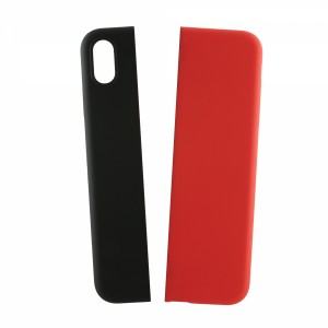 Nettech Apple iPhone XS Max Uyumlu Manyetik Nature Seri Arka Koruma Kılıf (Siyah-Kırmızı) VR-19623