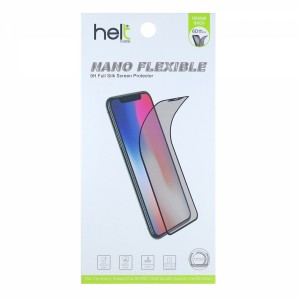 Helt Samsung Galaxy M10 Uyumlu Ön Koruma Nano Ekran Koruyucu (Siyah) VR-14892