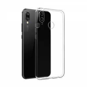 Baseus Samsung Galaxy A20S Uyumlu Tıpalı Şeffaf Seri Arka Koruma Kılıf (Şeffaf) VR-19692