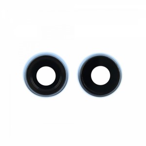 Teknonet Apple iPhone XR Uyumlu Çerçeveli Kamera Camı (Mavi) VR-19587