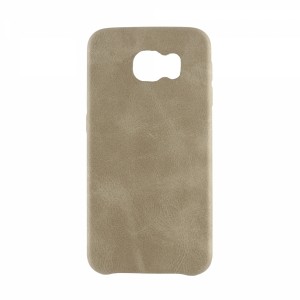 Nettech Samsung Galaxy G920 S6 Uyumlu Arka Koruma Arka Koruma Kılıf (Krem) NT-8292