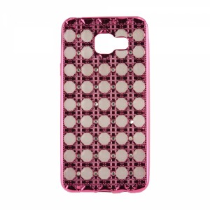 Nettech Samsung Galaxy A310 A3 2016 Uyumlu Arka Koruma Arka Koruma Kılıf (Pembe) NT-8587