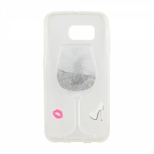 Nettech Samsung Galaxy G920 S6 Uyumlu Desenli Seri Arka Koruma Kılıf (Şeffaf) NT-10049
