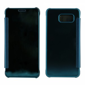 Nettech Samsung Galaxy A510 A5 2016 Uyumlu Pencereli Kapaklı Kılıf (Mavi) VR-8921