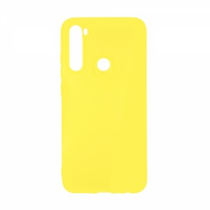 Nettech Xiaomi Redmi Note 8 Uyumlu Suide Arka Koruma Kılıf (Sarı) VR-19827
