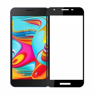 Ufo Samsung Galaxy A2 Core Uyumlu 6D Glas Full Cam Koruyucu (Siyah) VR-15834