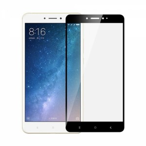 Nettech Xiaomi Mi Max 2 Uyumlu 5D Glas Full Cam Koruyucu (Siyah) VR-14867