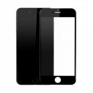 Nettech Apple iPhone 6S Uyumlu 5D Glas Full Cam Koruyucu (Siyah) VR-14830