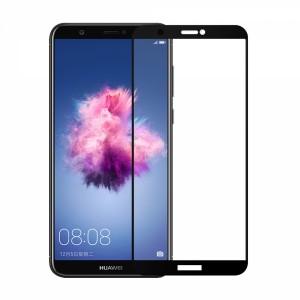 Helt Huawei P Smart Uyumlu Ön Koruma Nano Ekran Koruyucu (Siyah) VR-9476