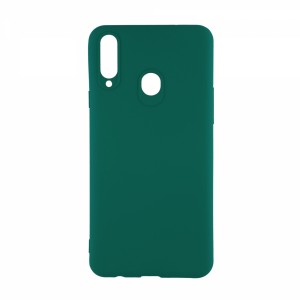 Nettech Samsung Galaxy A20S Uyumlu Suide Arka Koruma Kılıf (Koyu Yeşil) VR-19901