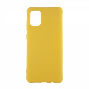 Nettech Samsung Galaxy A71 Uyumlu Suide Arka Koruma Kılıf (Sarı) VR-19948