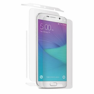 Helt Samsung Galaxy G925 S6 Edge Uyumlu Ön ve Arka Koruma 360 Full Kaplama (Şeffaf) NT-16472