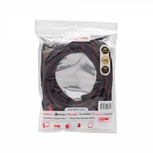 Hadron HDX2013 İp Örgü 300 Cm Hdmi Kablo (Siyah) VR-15538