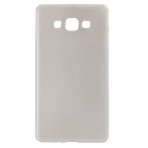 Nettech Samsung Galaxy A700 A7 2015 Uyumlu Arka Koruma Arka Koruma Kılıf (Gri Açık) NT-3026