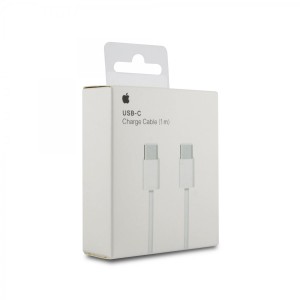 Apple MUF72ZE/A Plastik 100 Cm Type-C To Type-C Şarj ve Data Kablosu (Beyaz) VR-20082