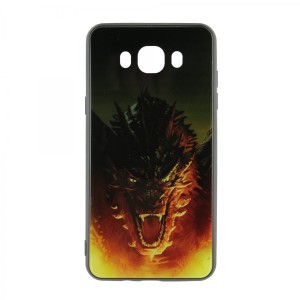 Nettech Samsung Galaxy J710 J7 2016 Uyumlu Desenli Fosfor Seri Arka Koruma Kılıf (Çeşitli Desen) VR-20185