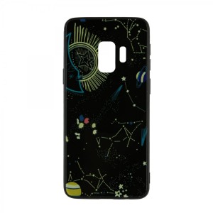 Nettech Samsung Galaxy G960 S9 Uyumlu Desenli Fosfor Seri Arka Koruma Kılıf (Çeşitli Desen) VR-20198