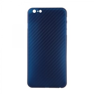 Nettech Apple iPhone 6S Plus Uyumlu Karbon Seri Arka Koruma Kılıf (Lacivert) VR-20171