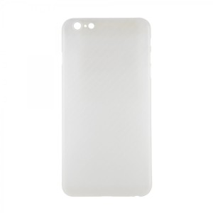 Nettech Apple iPhone 6S Plus Uyumlu Karbon Seri Arka Koruma Kılıf (Şeffaf) VR-20172