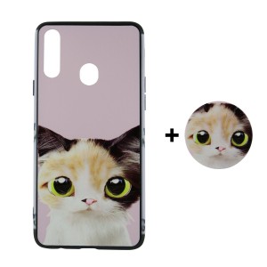 Nettech Samsung Galaxy A20S Uyumlu Arka Koruma Arka Koruma Kılıf (Çeşitli Desen) VR-20233