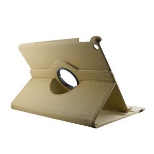 Nettech Apple iPad 7. Nesil 10.2 Inch Uyumlu 360 Kapaklı Kılıf (Gold) VR-20289