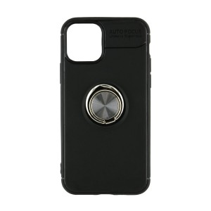 Nettech Apple iPhone 11 Pro Uyumlu Ravel Seri Arka Koruma Kılıf (Siyah) VR-20280