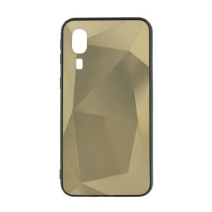 Nettech Samsung Galaxy A2 Core Uyumlu Prizma Seri Arka Koruma Kılıf (Gold) VR-20449