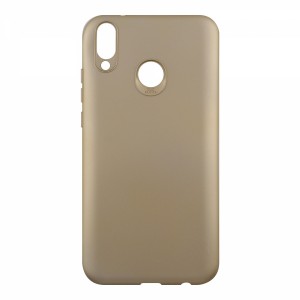 Nettech Huawei Y9 2019 Uyumlu Suide Arka Koruma Kılıf (Gold) VR-14067