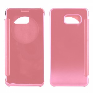 Nettech Samsung Galaxy A710 A7 2016 Uyumlu Cüzdan Kapaklı Kılıf (Rose Gold) VR-2255