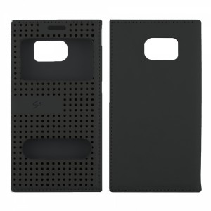Nettech Samsung Galaxy G920 S6 Uyumlu Pencereli Kapaklı Kılıf (Siyah) VR-4928