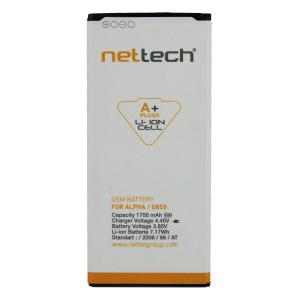 Teknonet Samsung Galaxy G850 Alpha Uyumlu Nettech EB-BG850BBE 1700 MAh Batarya NT-2560