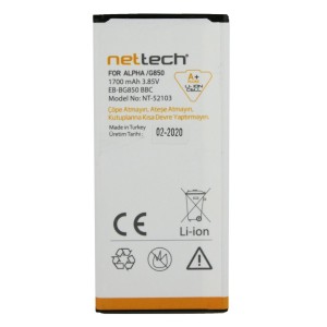 Teknonet Samsung Galaxy G850 Alpha Uyumlu Nettech EB-BG850BBE 1700 MAh Batarya NT-2560