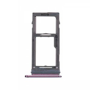 Teknonet Samsung Galaxy G965 S9 Plus Uyumlu Hafıza Kart + Sim Metali (Mor) VR-12059