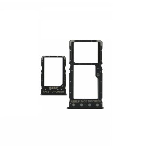 Teknonet Xiaomi Redmi 6A Uyumlu Hafıza Kart + Sim Metali (Siyah) VR-16851