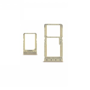 Teknonet Xiaomi Redmi 6A Uyumlu Hafıza Kart + Sim Metali (Gold) VR-16853