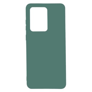 Nettech Samsung Galaxy S20 Ultra Uyumlu Nano Arka Koruma Kılıf (Koyu Yeşil) VR-20964