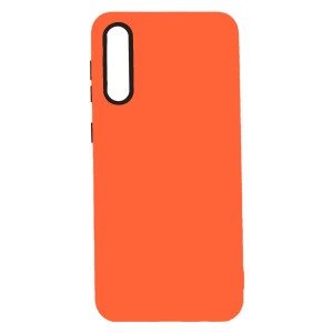 Nettech Samsung Galaxy A10 Uyumlu Pascal Seri Arka Koruma Kılıf (Turuncu) VR-21071