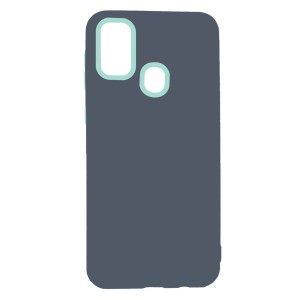 Nettech Samsung Galaxy M30S Uyumlu Pascal Seri Arka Koruma Kılıf (Füme) VR-21061