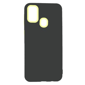 Nettech Samsung Galaxy M30S Uyumlu Pascal Seri Arka Koruma Kılıf (Siyah) VR-21055