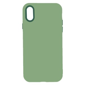 Nettech Apple iPhone XS Max Uyumlu Pascal Seri Arka Koruma Kılıf (Yeşil) VR-21065