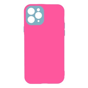 Nettech Apple iPhone 11 Pro Max Uyumlu Pascal Seri Arka Koruma Kılıf (Pembe) VR-21102