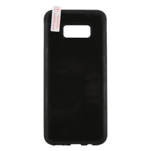 Nettech Samsung Galaxy G955 S8 Plus Uyumlu Arka Koruma Arka Koruma Kılıf (Siyah) NT-18901