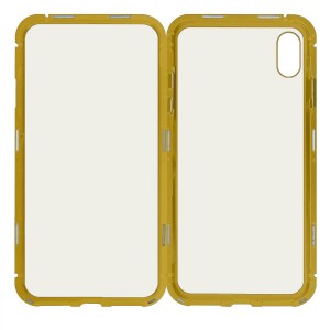 New Case Apple iPhone XS Max Uyumlu Arka Koruma Arka Koruma Kılıf (Gold) VR-11549
