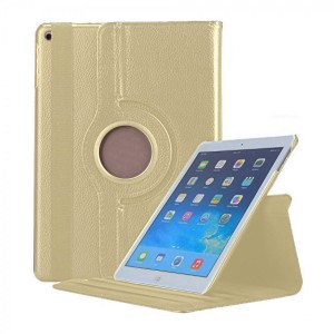 Nettech Apple iPad Air 2 Uyumlu 360 Kapaklı Kılıf (Gold) VR-13483