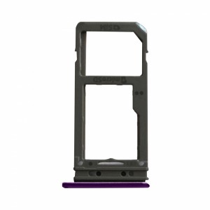 Teknonet Samsung Galaxy G955 S8 Plus Uyumlu Hafıza Kart + Sim Metali (Mor) VR-16727