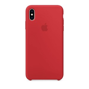 Nettech Apple iPhone XS Max Uyumlu Arka Koruma Arka Koruma Kılıf (Kırmızı) VR-19368