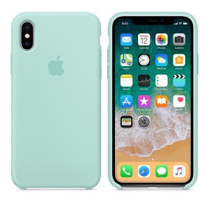 Nettech Apple iPhone XS Max Uyumlu Arka Koruma Arka Koruma Kılıf (Su Yeşili) VR-19370