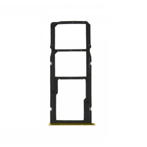 Teknonet Huawei Y7 2018 Uyumlu Hafıza Kart + Sim Metali (Gold) VR-17246